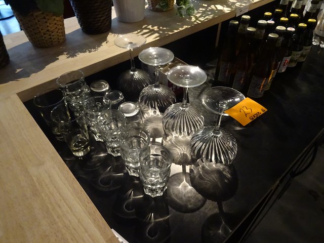 Partij diverse glazen - afbeelding 2 van  6