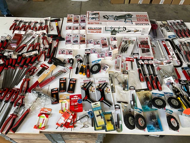 Partij diverse handgereedschap van o.a. kreator - afbeelding 1 van  13