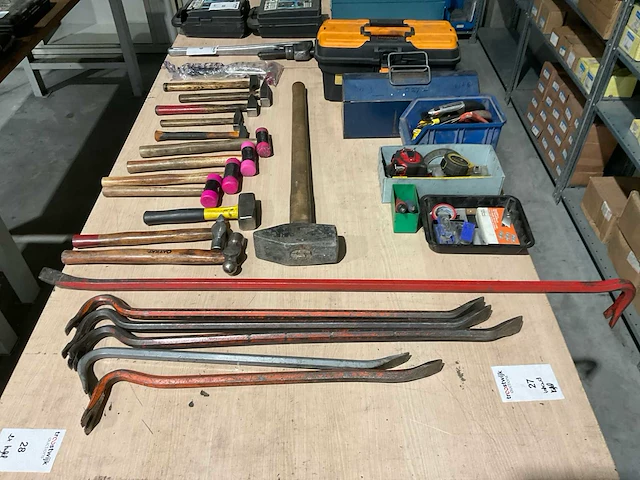 Partij diverse handgereedschap - afbeelding 1 van  5