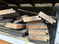 Partij diverse hout (inhoud palletrek) - afbeelding 2 van  5