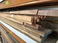Partij diverse hout (inhoud rek) - afbeelding 2 van  8