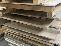 Partij diverse houten panelen - afbeelding 4 van  4