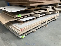 Partij diverse houten platen - afbeelding 1 van  4