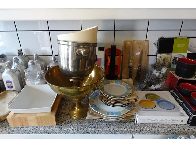 Partij diverse huisraad/decoratie - afbeelding 12 van  13