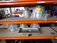 Partij diverse inox afvoeren - afbeelding 1 van  13