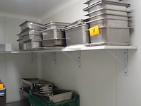 Partij diverse inox g/n bakken - afbeelding 1 van  6