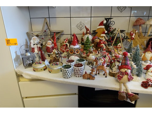 Partij diverse kerstversiering - afbeelding 2 van  6