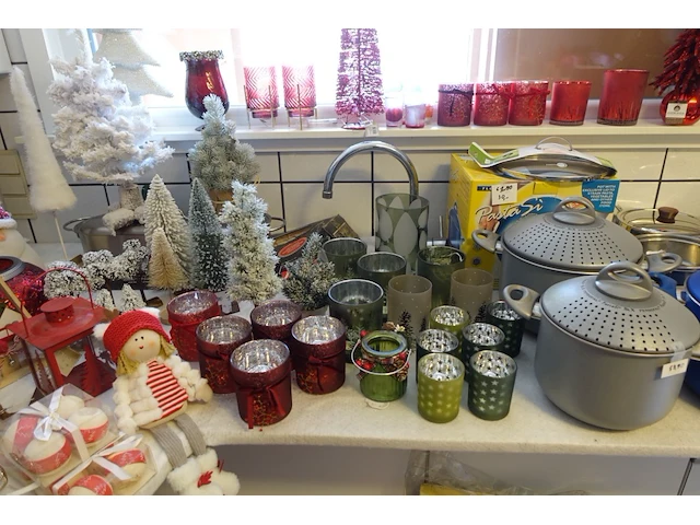 Partij diverse kerstversiering - afbeelding 4 van  6