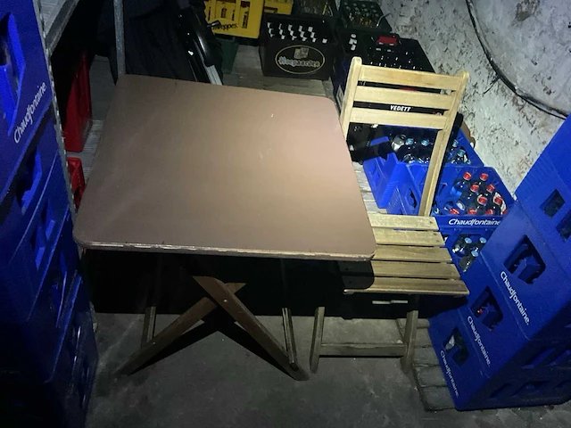 Partij diverse klaptafels en klapstoelen - afbeelding 5 van  12