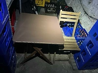 Partij diverse klaptafels en klapstoelen - afbeelding 5 van  12