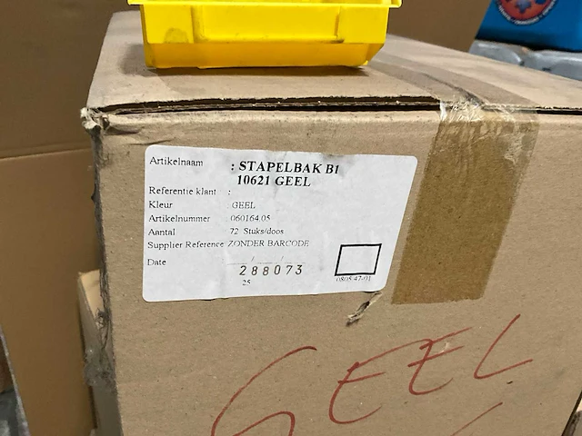 Partij diverse kunststof sorteerbakjes hunersdorff - afbeelding 10 van  20