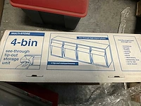 Partij diverse kunststof sorteerbakjes hunersdorff - afbeelding 14 van  20