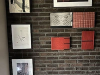 Partij diverse kunstwerken