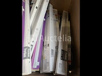 Partij diverse lampen led etc
