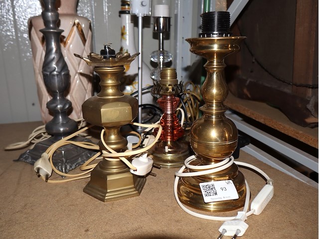 Partij diverse lampenvoeten - afbeelding 2 van  3