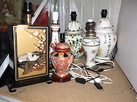 Partij diverse lampenvoeten - afbeelding 1 van  3