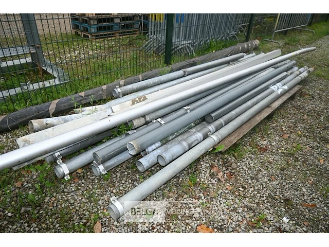 Partij diverse metalen buizen - afbeelding 3 van  6