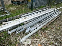 Partij diverse metalen buizen - afbeelding 3 van  6