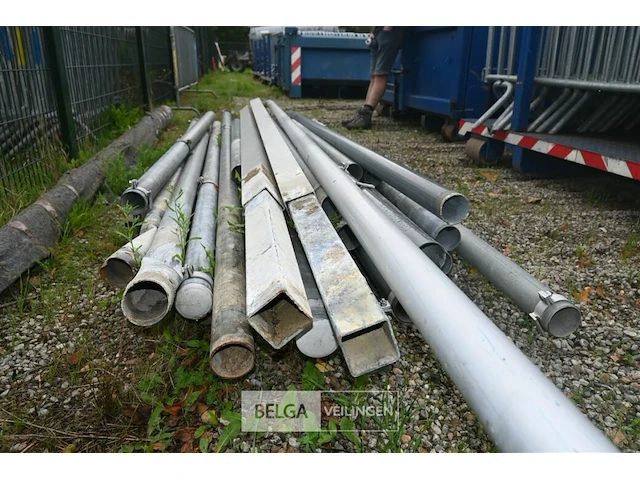 Partij diverse metalen buizen - afbeelding 4 van  6