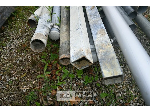 Partij diverse metalen buizen - afbeelding 5 van  6