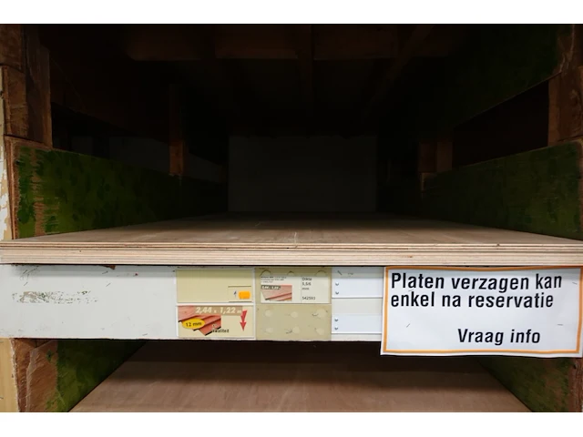 Partij diverse multiplex platen - afbeelding 11 van  16