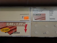 Partij diverse multiplex platen - afbeelding 12 van  16