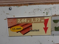 Partij diverse multiplex platen - afbeelding 14 van  16