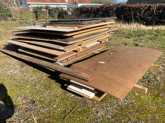 Partij diverse plaatmateriaal - afbeelding 3 van  9