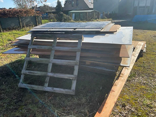 Partij diverse plaatmateriaal - afbeelding 4 van  9