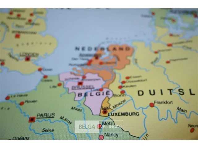 Partij diverse prenten en kaarten - afbeelding 7 van  7