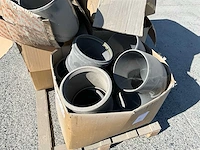 Partij diverse pvc hulpstukken (circa 120x) - afbeelding 2 van  7