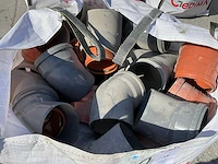 Partij diverse pvc hulpstukken (circa 70x) - afbeelding 2 van  4