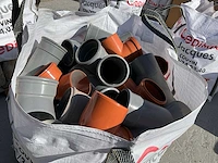 Partij diverse pvc hulpstukken (circa 75x) - afbeelding 3 van  4