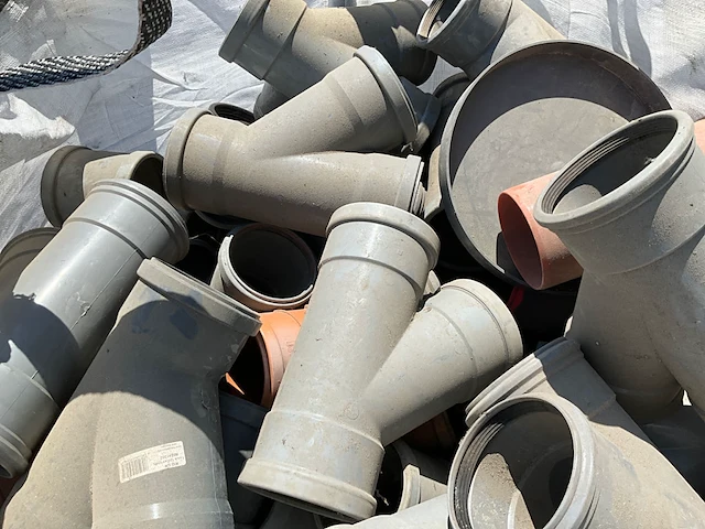 Partij diverse pvc koppelstukken - afbeelding 4 van  6