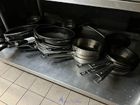 Partij diverse steelpannen - afbeelding 1 van  3