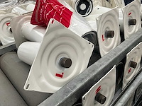 Partij diverse tafelonderstellen met voet - afbeelding 10 van  16