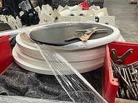 Partij diverse tafelonderstellen met voet - afbeelding 15 van  16