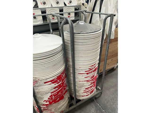 Partij diverse tafelonderstellen met voet - afbeelding 8 van  16