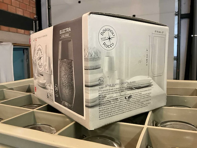 Partij diverse thee-, water- en frisdrank glazen ( circa 660x ) - afbeelding 7 van  19