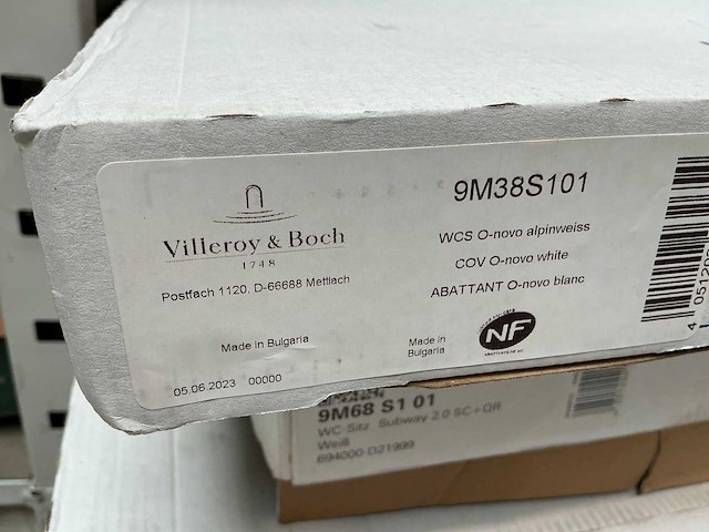 Partij diverse toiletzittingen - afbeelding 6 van  8