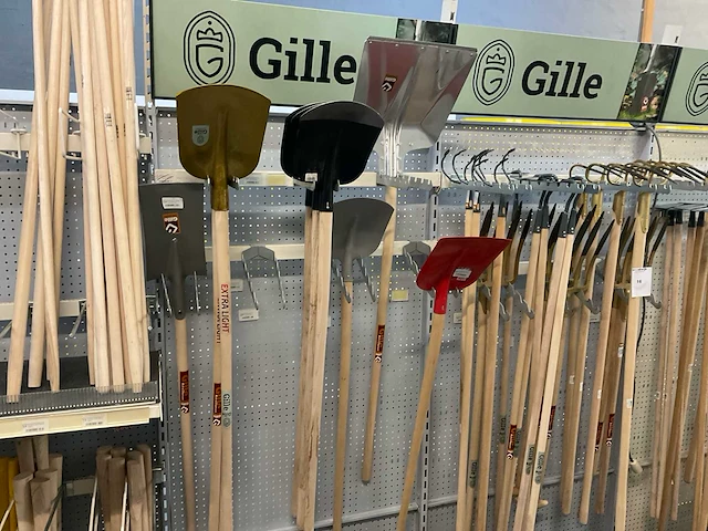 Partij diverse tuin steelgereedschappen - afbeelding 2 van  8