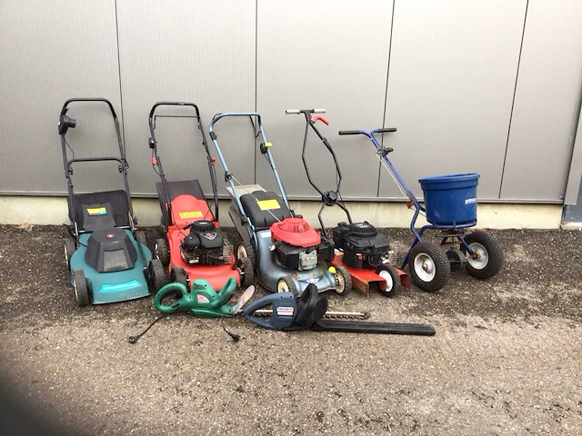 Partij diverse tuinmachines (7x) - afbeelding 1 van  8