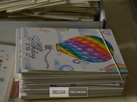 Partij diverse verjaardagskaarten met enveloppen, ballonnenset 50 jaar - afbeelding 4 van  9