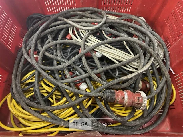 Partij diverse verlengkabels 380v/32a div lengtes - afbeelding 3 van  3