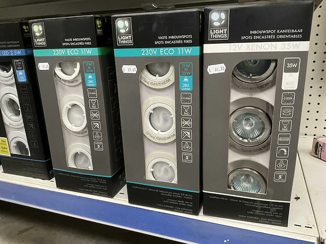 Partij diverse verlichting, elektra en sanitair - afbeelding 25 van  44