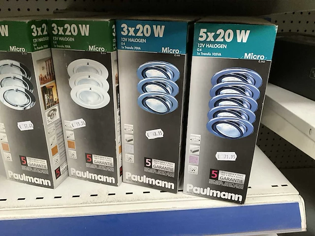 Partij diverse verlichting, elektra en sanitair - afbeelding 26 van  44