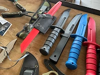 Partij diverse zakmessen en dummies (ca 100 stuks) - afbeelding 3 van  6