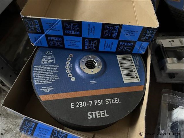 Partij diversen, wo. slijpschijven enz., (zonder pallet) - afbeelding 2 van  4