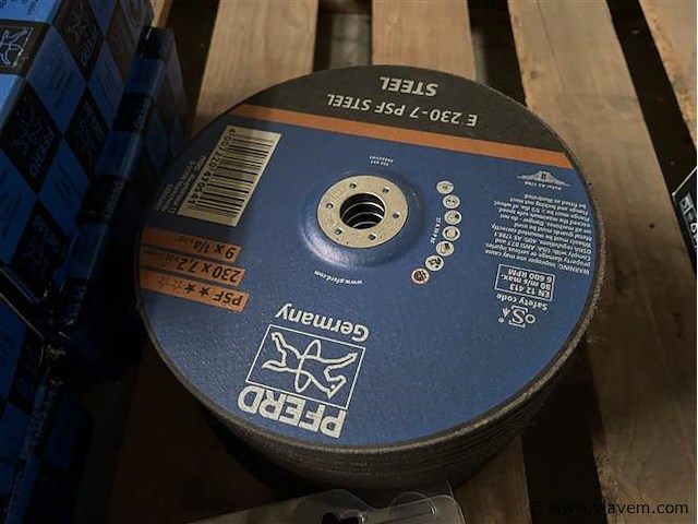 Partij diversen, wo. slijpschijven enz., (zonder pallet) - afbeelding 3 van  4