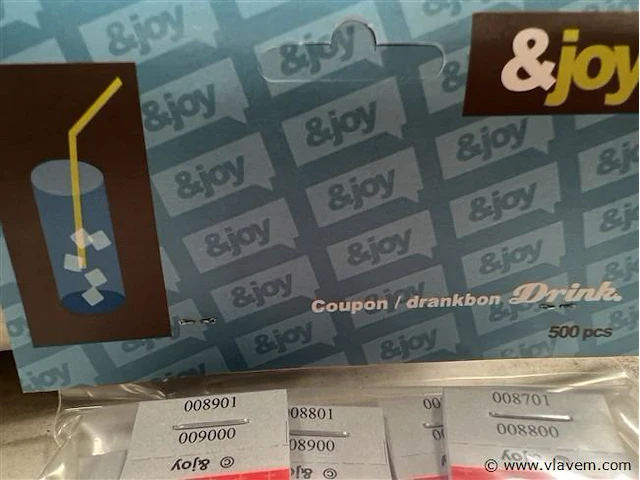 Partij drankbonnetjes - afbeelding 1 van  3